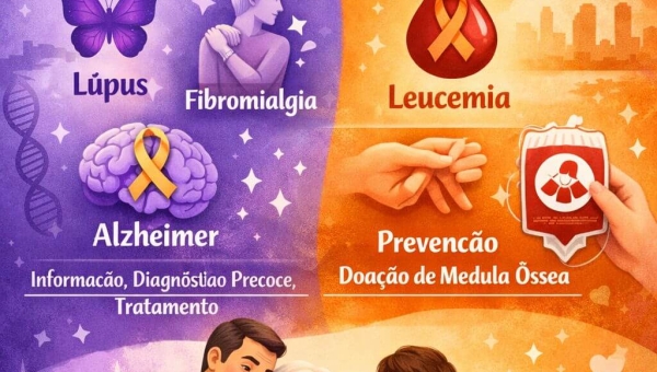 Fevereiro Roxo e Laranja